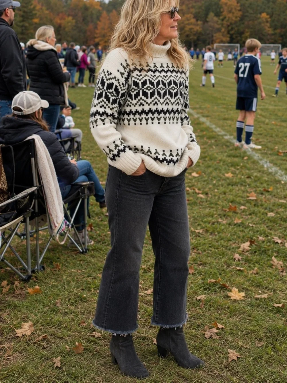 Jaclyn Smith fall favorite